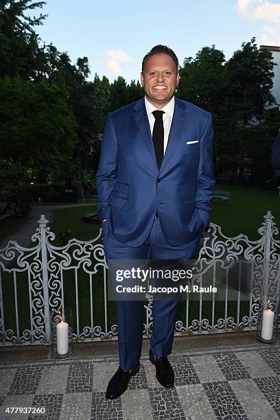 Howard Mittman attends GQ Party for Jim Moore during Milan Menswear Fashion Week Spring/Summer 2016 at Casa Degli Atellani on June 20, 2015 in Milan,...