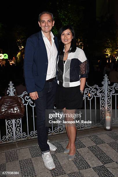 Bruno Fantechi attends GQ Party for Jim Moore during Milan Menswear Fashion Week Spring/Summer 2016 at Casa Degli Atellani on June 20, 2015 in Milan,...