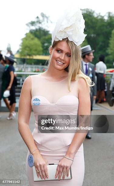 Lady Kitty Spencer attends day 5 of Royal Ascot at Ascot Racecourse on June 20, 2015 in Ascot, England.