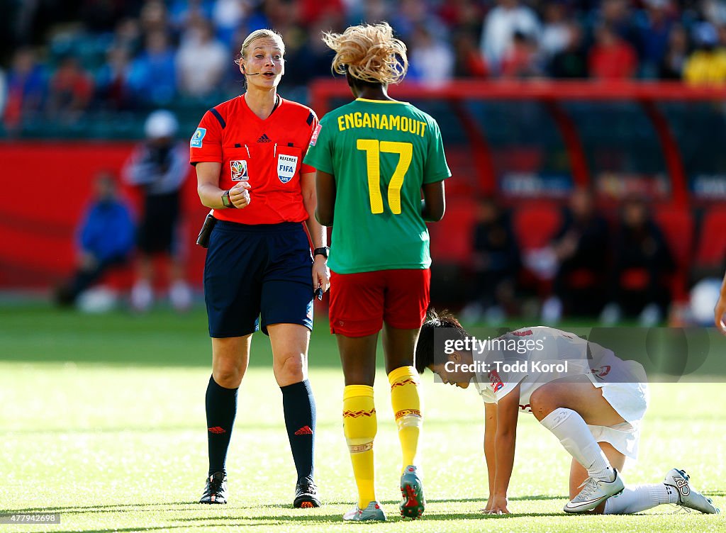 China v Cameroon: Round 16 - FIFA Women's World Cup 2015