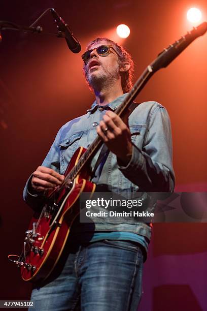 Andy Bell of Ride performs on stage at Beekse Bergen on June 20, 2015 in Hilvarenbeek, Netherlands