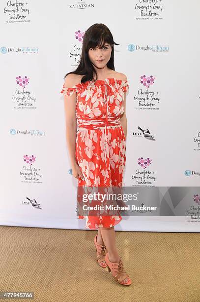 Actress Selma Blair attended a tea party to support the Charlotte & Gwenyth Gray Foundation to cure Batten Disease on Saturday, June 20th in...