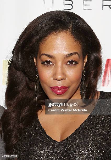 D'Adre Aziza attend "All The Way" opening night at Neil Simon Theatre on March 6, 2014 in New York City.