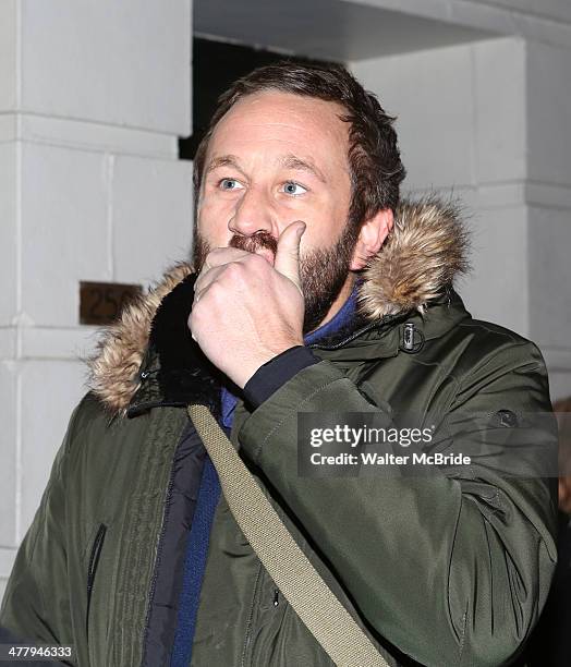 Chris O'Dowd attends "All The Way" opening night at Neil Simon Theatre on March 6, 2014 in New York City.