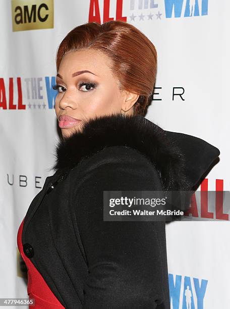 Carmen Ruby Floyd attends "All The Way" opening night at Neil Simon Theatre on March 6, 2014 in New York City.