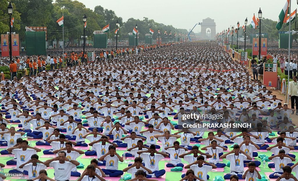 INDIA-LIFESTYLE-YOGA-GOVERNMENT