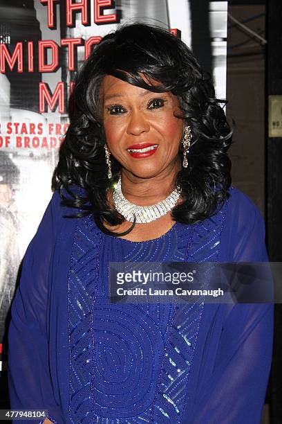 Shirley Alston Reeves attends The Midtown Men Homecoming Concert at Beacon Theatre on June 20, 2015 in New York City.