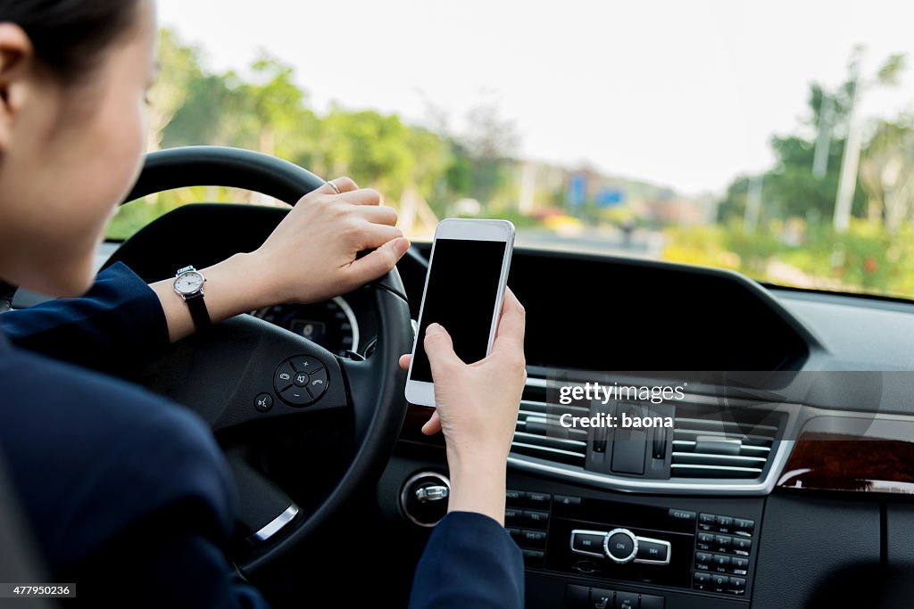 Texting While Driving High-Res Stock Photo - Getty Images