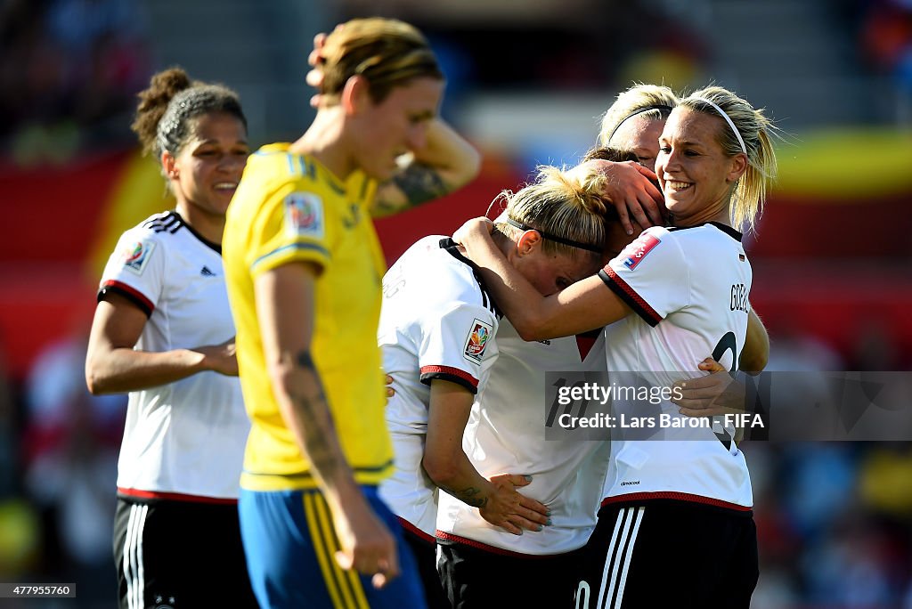 Germany v Sweden: Round of 16 - FIFA Women's World Cup 2015