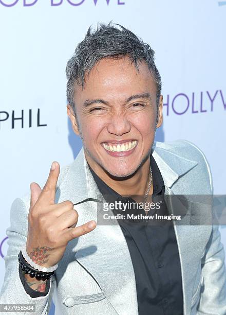 Singer Arnel Pineda of Journey attends Hollywood Bowl Opening Night 2015 at the Hollywood Bowl on June 20, 2015 in Hollywood, California.
