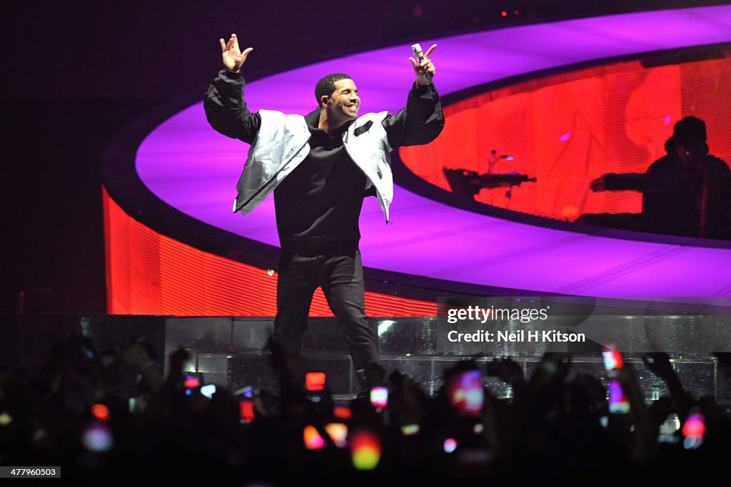 Drake Performs At Manchester Arena