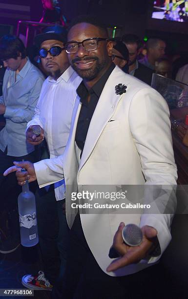And DJ IRIE attends Irie Weekend Closing Party With Timbaland & Lil' Jon at E11EVEN on June 20, 2015 in Miami, Florida.