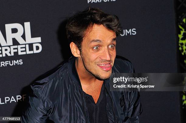 Ruben Alves attends the Karl Lagerfeld new perfume launch at Palais Brongniart on March 11, 2014 in Paris, France.