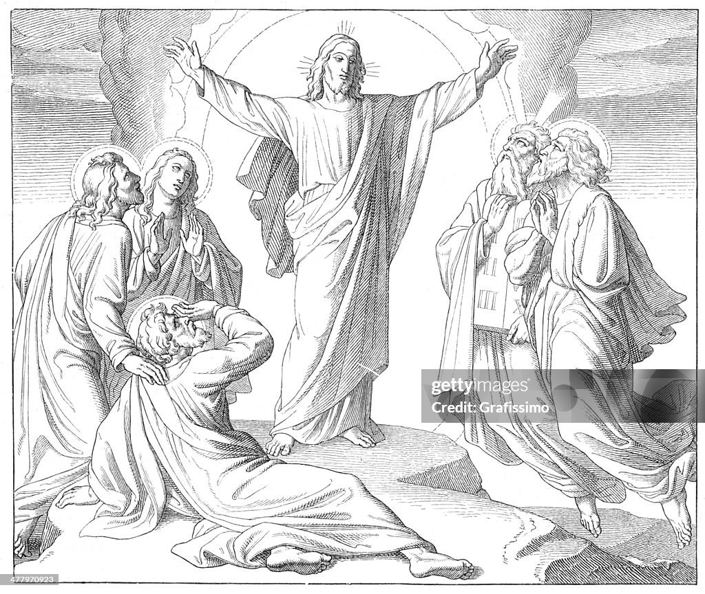 Jesus Christ the transfiguration