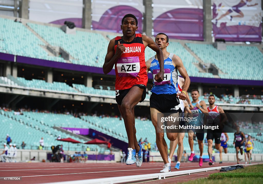 Athletics - Day 9: Baku 2015 - 1st European Games