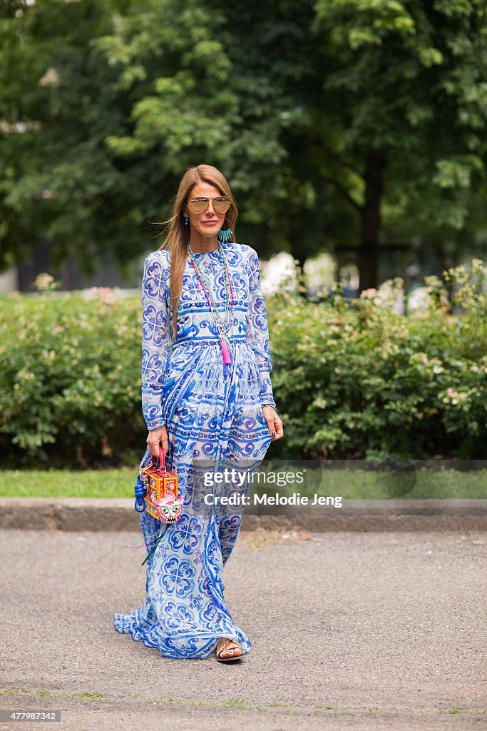 Street Style: Milan Men's Fashion Week Spring/Summer 2016 - Day 1