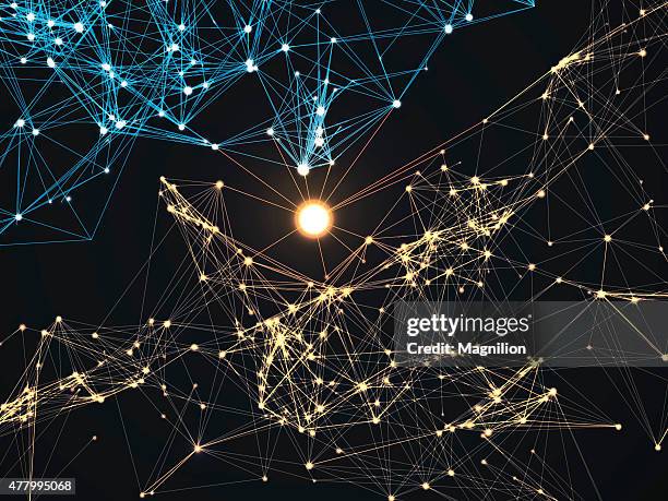 abstract connection background - cable management stock illustrations