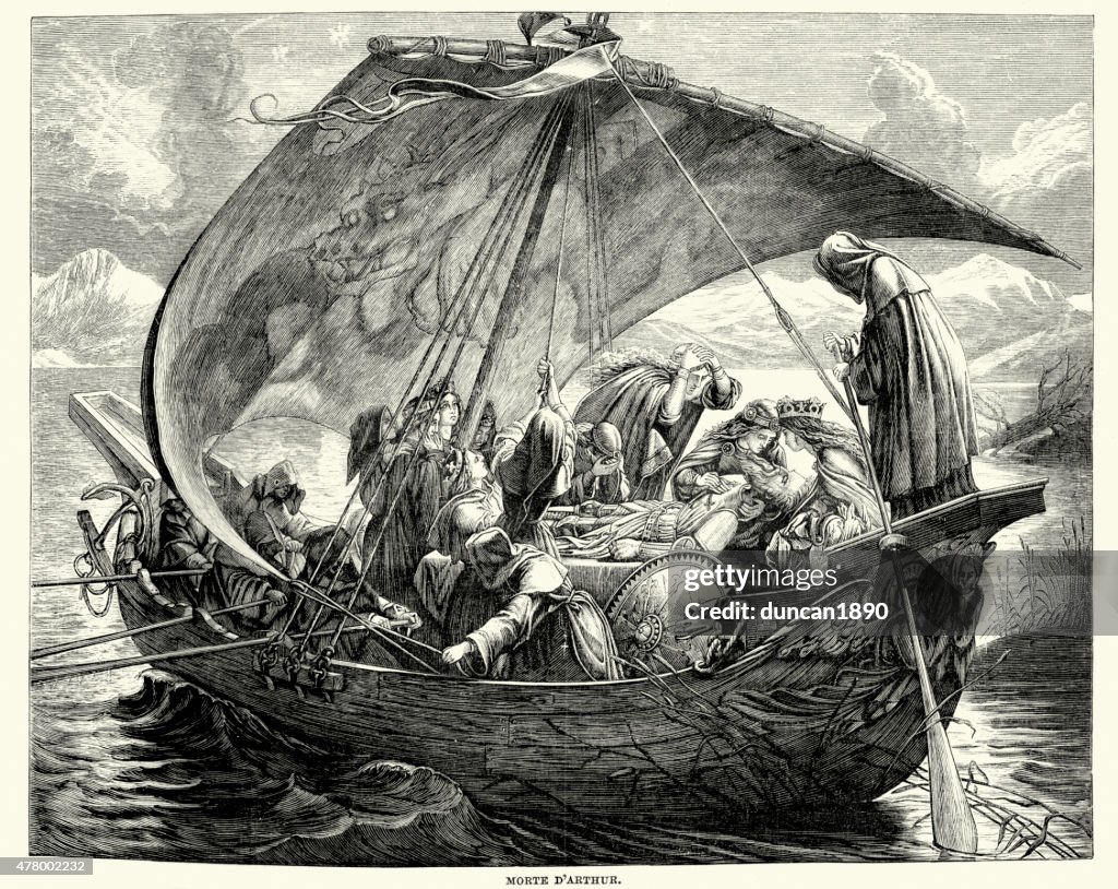 Le Morte d'Arthur - Death of King Arthur