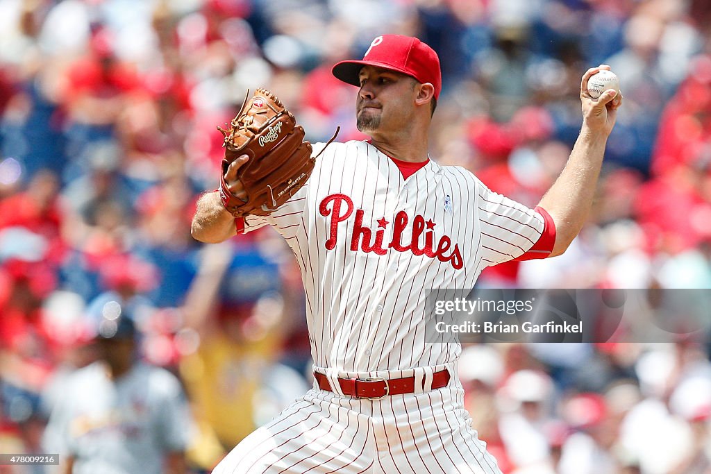 St. Louis Cardinals v Philadelphia Phillies