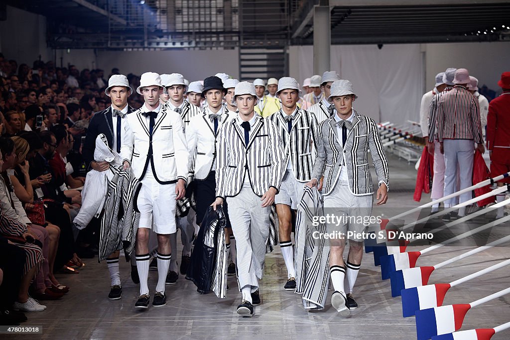 Moncler Gamme Bleu - Runway - Milan Collections Men SS16