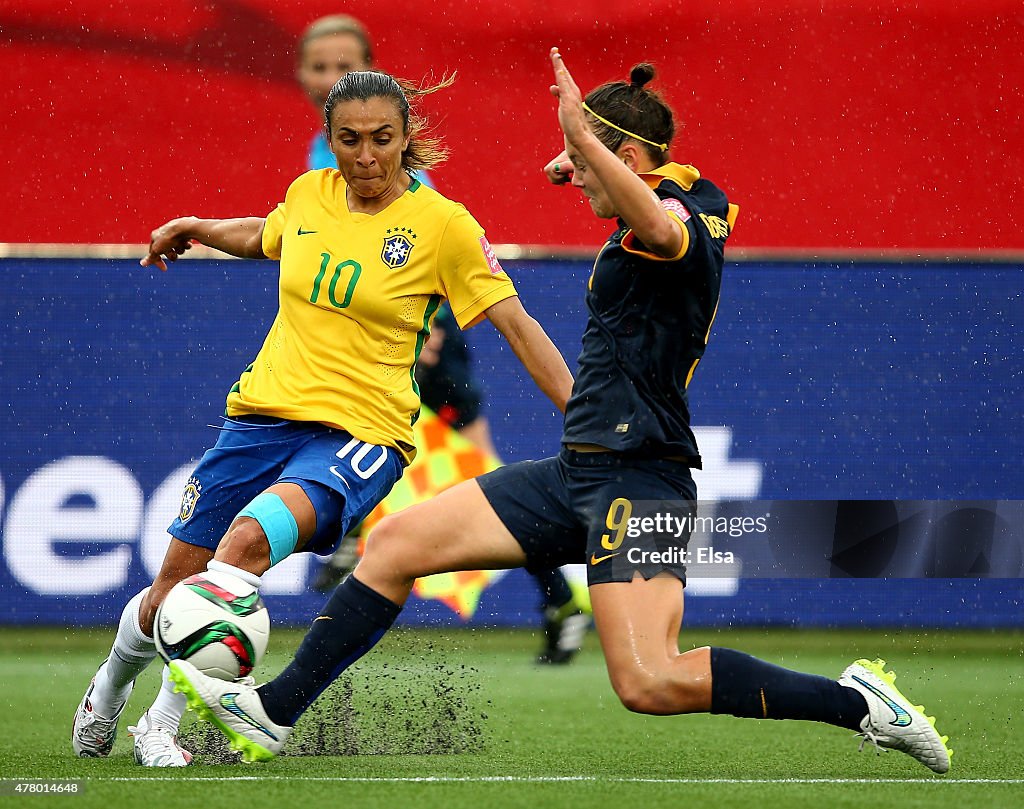 Brazil v Australia: Round of 16 - FIFA Women's World Cup 2015