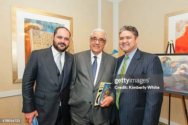 Shervin Pishevar and family attend the PARS Equality Center 4th Annual Nowruz Gala at Marriott Waterfront Burlingame Hotel on March 8, 2014 in...