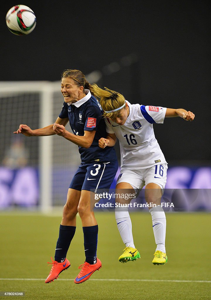 France v Korea: Round of 16 - FIFA Women's World Cup 2015