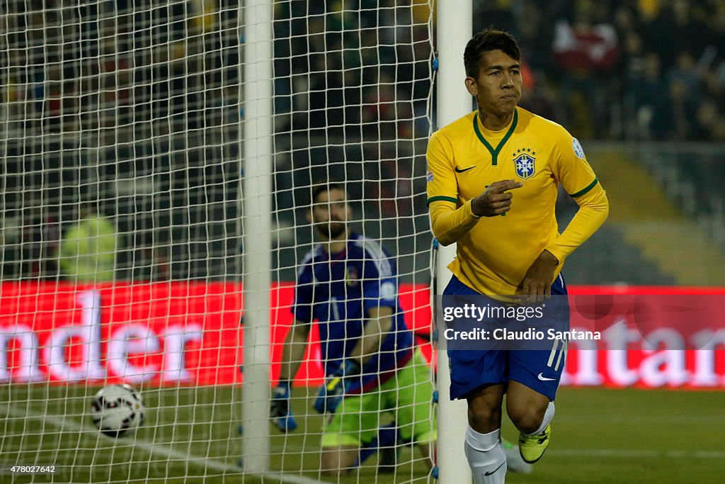 Brazil v Venezuela: Group C - 2015 Copa America Chile