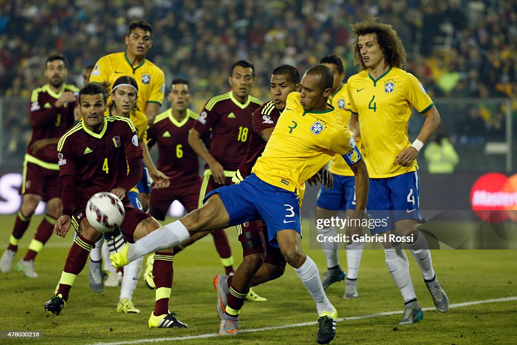 Brazil v Venezuela: Group C - 2015 Copa America Chile