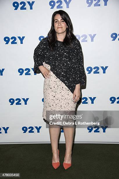 Actress Abbi Jacobson at 92nd Street Y on June 21, 2015 in New York City.