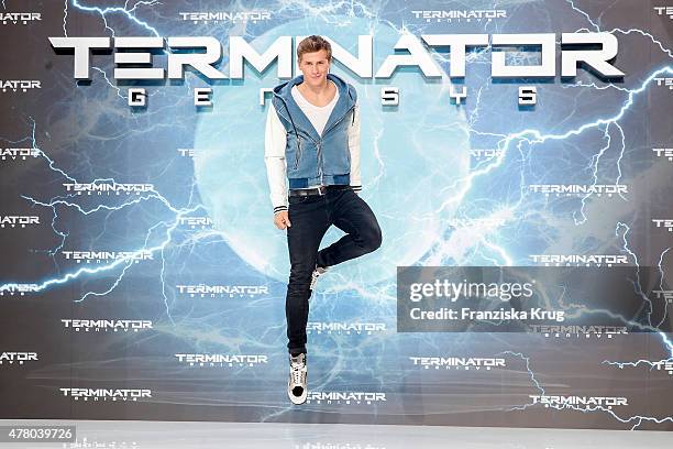 Lukas Sauer attends the European Premiere of 'Terminator: Genisys' at the CineStar Sony Center on June 21, 2015 in Berlin, Germany.