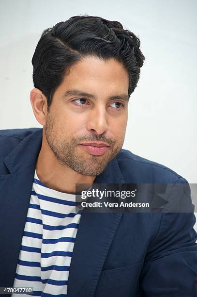 Adam Rodriguez at the "Magic Mike XXL" Press Conference at The London West Hollywood on June 19, 2015 in West Hollywood, California.