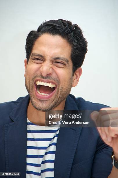 Adam Rodriguez at the "Magic Mike XXL" Press Conference at The London West Hollywood on June 19, 2015 in West Hollywood, California.