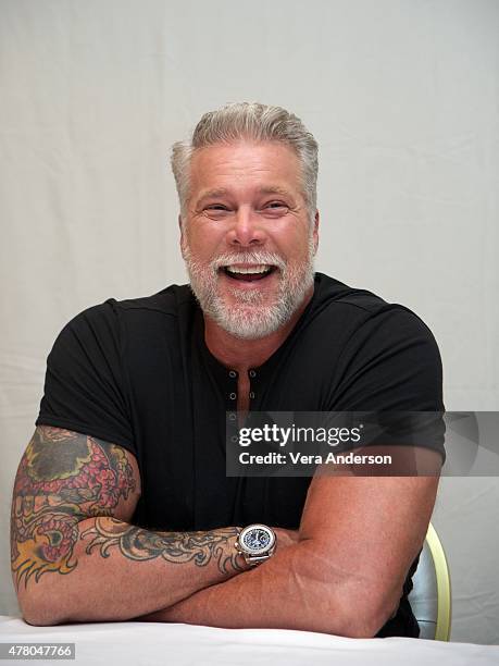 Kevin Nash at the "Magic Mike XXL" Press Conference at The London West Hollywood on June 19, 2015 in West Hollywood, California.