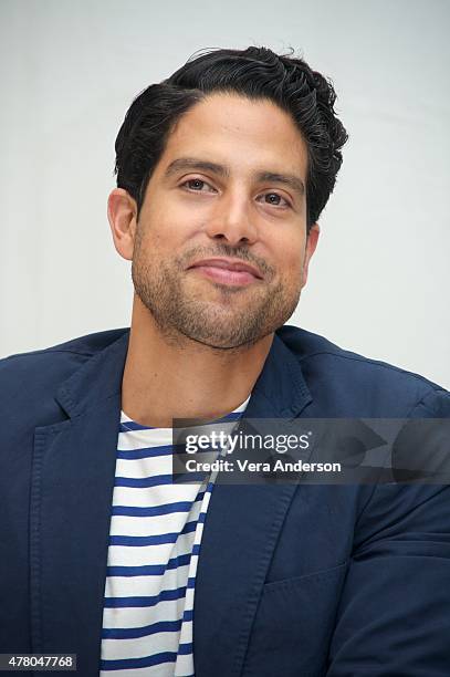 Adam Rodriguez at the "Magic Mike XXL" Press Conference at The London West Hollywood on June 19, 2015 in West Hollywood, California.