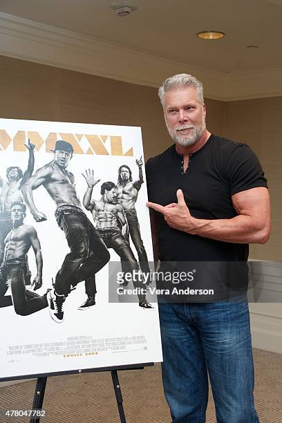 Kevin Nash at the "Magic Mike XXL" Press Conference at The London West Hollywood on June 19, 2015 in West Hollywood, California.