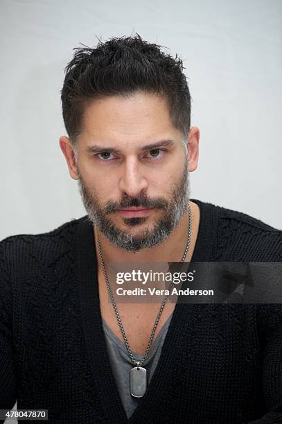 Joe Manganiello at the "Magic Mike XXL" Press Conference at The London West Hollywood on June 19, 2015 in West Hollywood, California.