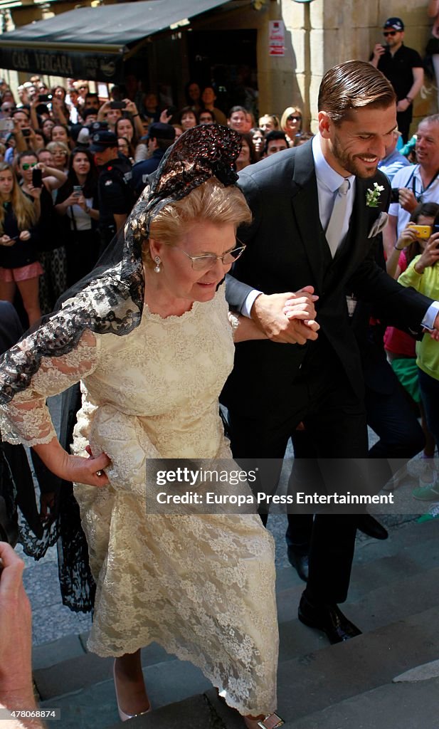 Fernando Llorente and Maria Lorente Wedding In San Sebastian