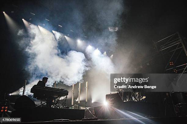 Performs on stage two for Best Kept Secret Festival at Beekse Bergen on June 21, 2015 in Hilvarenbeek, Netherlands.