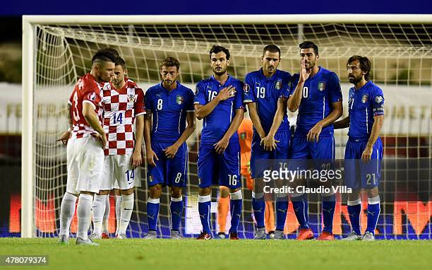 General view during the UEFA Euro 2016 Qualifier between Croatia and Italy on June 12, 2015 in Split, Croatia.
