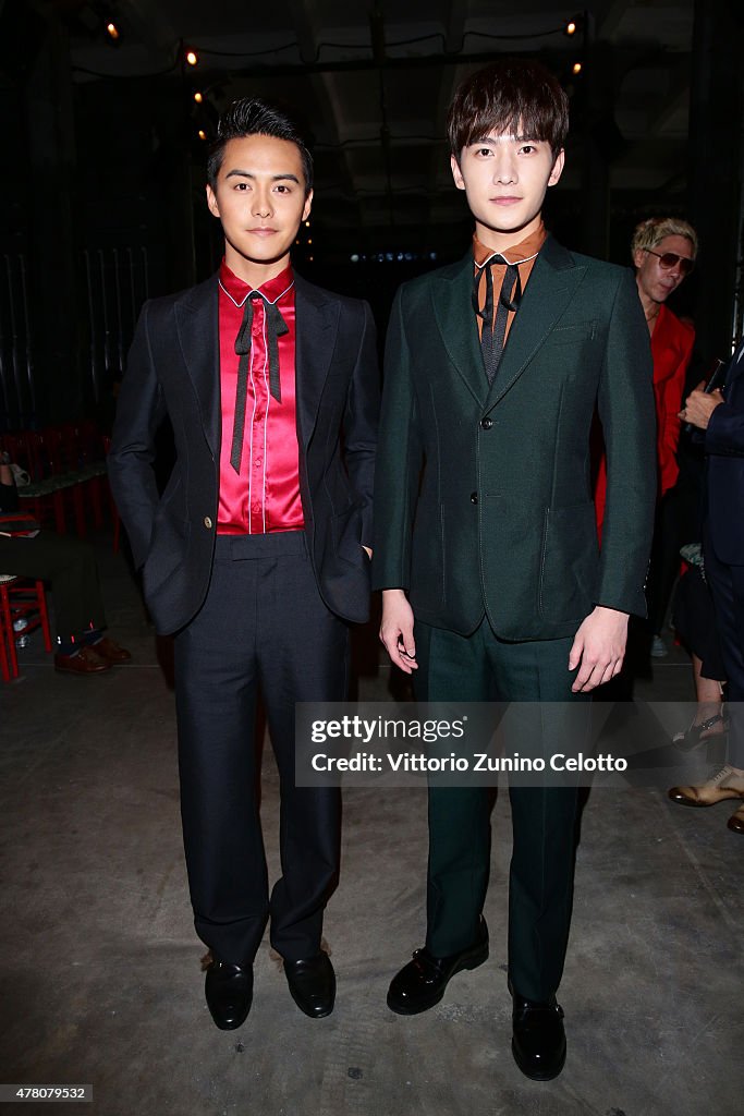 Gucci - Front Row - Milan Collections Men SS16