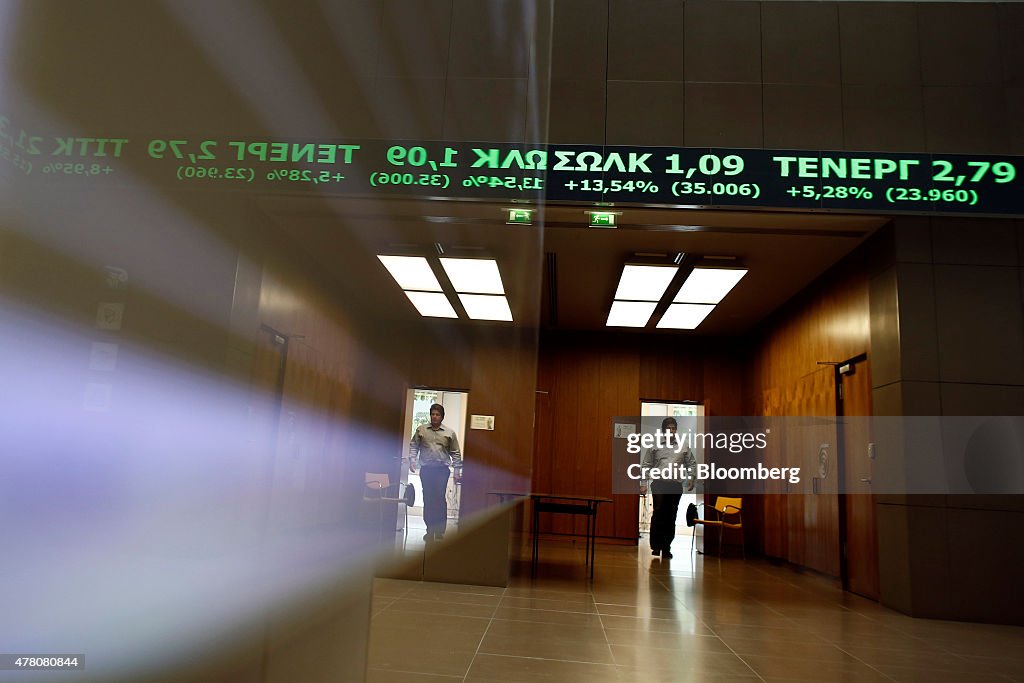 Hellenic Stock Exchange As Stocks Climb On Greek Talks Optimism