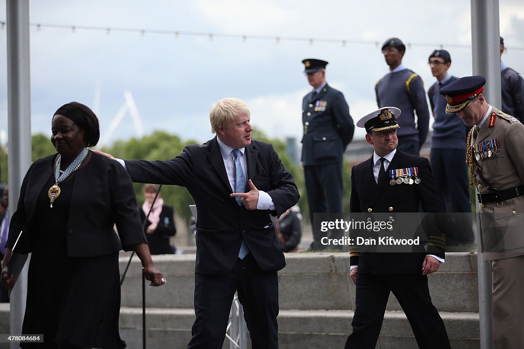 British Armed Forces Honoured At City Hall