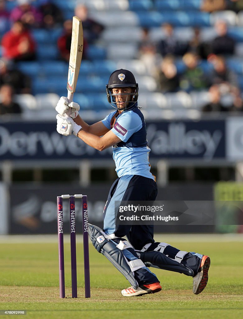 Derbyshire Falcons v Leicestershire Foxes - Natwest T20 Blast