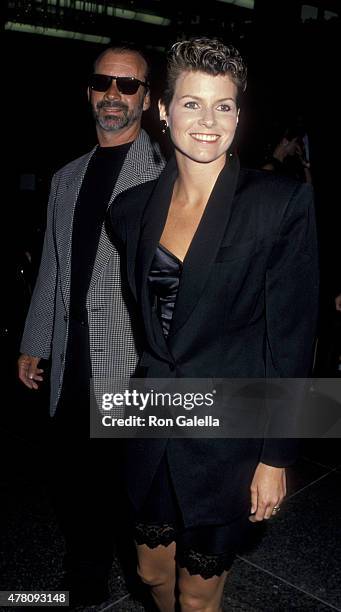 Dana Sparks attends the premiere of "Great Balls Of Fire" on June 29, 1989 at the Director's Guild Theater in Hollywood, California.