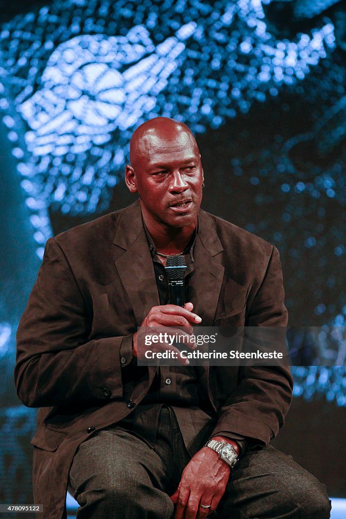 Michael Jordan Celebrates the 30th Anniversary of Air Jordan At Palais de Tokyo In Paris