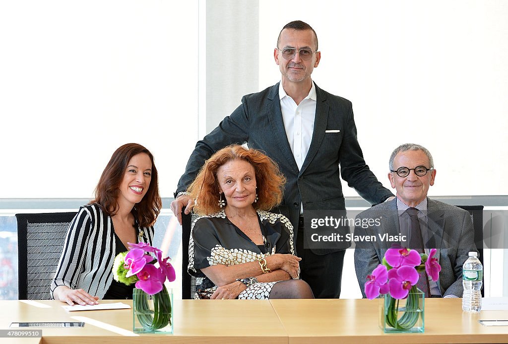 Fashion Law Institute Press Breakfast With Diane Von Furstenberg