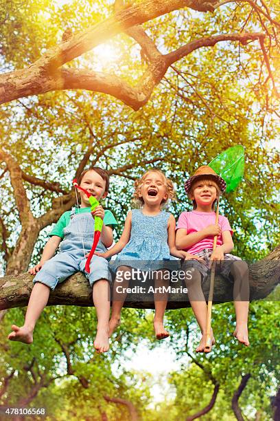 friends in summer - children only stock pictures, royalty-free photos & images