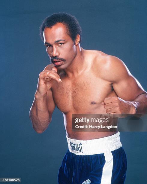 Boxer Ken Norton poses for a portrait in 1981 in Los Angeles, California.