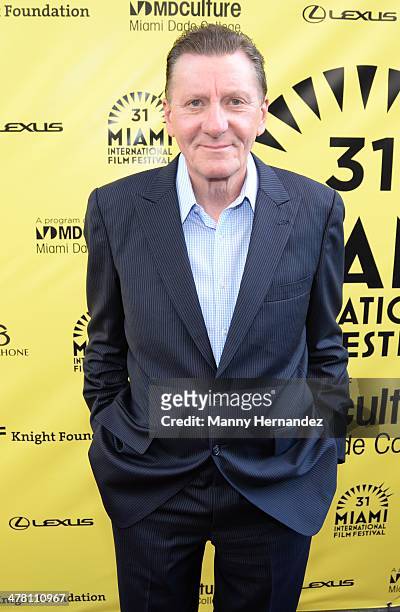 John Kross "Footy" attends "An Unbreakable Bond" premiere during the Miami International Film Festival at Gusman Center for the Performing Arts on...